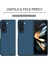 Samsung Galaxy Z Fold 5 Için Ince Sert Pc Koruyucu Kılıf Telefon Kılıfı Lacivert (Yurt Dışından) 3
