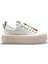 Foershadow S1900 Yüksek Tabanlı Emoji ve Taş Detaylı Bej Renk Kadın Sneaker Spor Ayakkabı 3