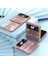 Samsung Galaxy Z Flip 4 5g Için Sert Pc Menteşe Koruma Telefon Kılıfı Rose Gold (Yurt Dışından) 3