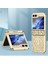 Samsung Galaxy Z Flip 5 Için Şık Elektroliz Kaplama Sert Pc Telefon Kılıfı Altın (Yurt Dışından) 1