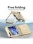 Samsung Galaxy Z Flip 5 Için Şık Elektroliz Kaplama Sert Pc Telefon Kılıfı Altın (Yurt Dışından) 2