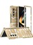Samsung Galaxy Z Fold 4 5g Için Sert Pc Menteşe Koruma Telefon Kılıfı Altın (Yurt Dışından) 1