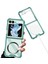 Samsung Galaxy Z Flip 5 Için Şeffaf Telefon Kılıfı , Magsafe ile Uyumlu Yeşil (Yurt Dışından) 2
