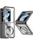 Samsung Galaxy Z Flip 5 Için Şeffaf Telefon Kılıfı , Magsafe ile Uyumlu Siyah (Yurt Dışından) 1