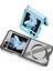 Samsung Galaxy Z Flip 5 Için Şeffaf Telefon Kılıfı , Magsafe ile Uyumlu Siyah (Yurt Dışından) 5
