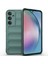 Samsung Galaxy A55 Için Kaymaz Yumuşak Silikon Telefon Kılıfı - Yeşil (Yurt Dışından) 2