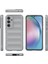 Samsung Galaxy A55 Için Kaymaz Yumuşak Silikon Telefon Kılıfı - Gri (Yurt Dışından) 2