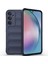 Samsung Galaxy A55 Için Kaymaz Yumuşak Silikon Telefon Kılıfı - Lacivert (Yurt Dışından) 1