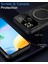 Xiaomi Redmi 10C Için Çift Katmanlı Manyetik Halka Lens Standı Telefon Kılıfı - Siyah (Yurt Dışından) 5