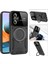 Xiaomi Redmi Note 10 Pro/note 10 Pro Max Için Çift Katmanlı Manyetik Halka Lens Standı Telefon Kılıfı - Mor (Yurt Dışından) 2