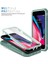 iPhone 8 Plus / 7 Plus / 6s Plus / 6 Plus Için Çift Katmanlı Slayt Lens Kapak Halka Tutucu Standı ile Telefon Kılıfı - Yeşil (Yurt Dışından) 3