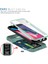 iPhone 8 Plus / 7 Plus / 6s Plus / 6 Plus Için Çift Katmanlı Slayt Lens Kapak Halka Tutucu Standı ile Telefon Kılıfı - Yeşil (Yurt Dışından) 4