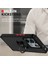 Xiaomi Redmi Note 13 Pro 5g Için Yüzük Stand Mat Sert Silikon Telefon Kılıfı - Kırmızı (Yurt Dışından) 4