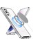 Samsung Galaxy S20 Fe 5g Için Metal Pc Arka Lens Koruma Manyetik Kablosuz Şarj Cihazı Telefon Kılıfı Gümüş (Yurt Dışından) 1