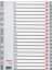 100107 Plastik Ayraç A4 1 20 Rakam 1