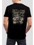 Motorcycle Baskılı Siyah Unisex Tişört C477 1