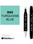 Art Touch Twin Marker B68 Turquoise Blue 3