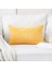2'Li Dekoratif Yastık Kılıfı Seti Düz Çizgili Kadife Peluş Kadife Yastık Kılıfı Kanepe Için, 20 x 20 Inç (50 cm ), Ayçiçeği Sarısı (Yurt Dışından) 2