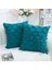 Wekity Teal Dekoratif Yastık Kılıfı 20 x 20 Inç 2'Li Paket Boho Kanepe Ve Kanepe Için Kırlent Kılıfı, Pamuk (Yurt Dışından) 1