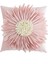 Wekity 18 x 18 cm Krizantem Ayçiçeği Atmak Yastık Kılıfı Seti, Dikiş Yaprakları Tatil Yastık, Ev Çekyat Misafir Odası Dekoru (Hafif Pembe) (Yurt Dışından) 1