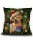Wekıty--Led Renkli Işık Yastık Kılıfı 4 Parça, Pet Desen Yastık Kılıfı, Noel Keten Çekyat Atmak Minder Örtüsü Dekorasyonu (18" x 18")--4412 (Yurt Dışından) 1
