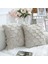 Wekity Bej Dekoratif Yastık Kılıfı 20 x 20 Inç 2'Li Paket Boho Kanepe Ve Kanepe Için Kırlent Kılıfı, Pamuk (Yurt Dışından) 1