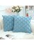 Wekity Açık Mavi Dekoratif Yastık Kılıfı 20 x 20 Inç 2'Li Paket Boho Kanepe Ve Kanepe Için Atmak Yastık Kılıfı, Pamuk (Yurt Dışından) 1