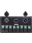 Marine Switch Panel 8 Anahtarlı Usb Type-C + Voltmetre + Şarj Soketli 12-24V 120X235mm Yeşil 2