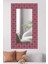 60X100 Dekoratif Flowering Duvar Aynası Antre Salon Banyo Ofis Aynası 2