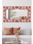 60X100 Dekoratif Soft Red Duvar Aynası Antre Salon Banyo Ofis Aynası 1