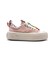 Foershadow S1900 Yüksek Tabanlı Emoji ve Taş Detaylı Pembe Kadın Sneaker Spor Ayakkabı 2