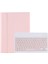 Honor Pad X8 10.1 Inch Tablet Tablet ile Uyumlu Bluetooth Touchpad Klavye + Bluetooth Mouse + Standlı Kılıf - Bkk7 Pembe 1
