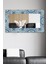 60X100 Bleu Blanc Duvar Aynası Antre Salon Banyo Ofis Aynası 1