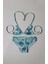 Kız Çocuk Daire Baskılı Bikini 1