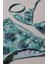 Kız Çocuk Daire Baskılı Bikini 3