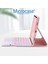 Lenovo Tab M11 11 Inch Tablet ile Uyumlu Bluetooth Touchpad Klavye + Standlı Kılıf - Bkk5 Pembe 2