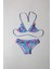 Kız Çocuk Ekose Desenli Bikini 1