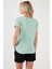 Baskılı Bisiklet Yaka Regular Fit T Shirt Kadın T Shirt 6671006 5