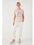Baskılı Bisiklet Yaka Regular Fit T Shirt Kadın T Shirt 6671006 4