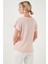 Baskılı Bisiklet Yaka Regular Fit T Shirt Kadın T Shirt 6671006 5