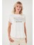 Baskılı Bisiklet Yaka Regular Fit T Shirt Kadın T Shirt 6671007 3