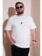 Pamuklu Regular Fit Bisiklet Yaka Büyük Beden T Shirt Erkek T Shirt 5902753B 1