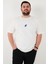 Pamuklu Regular Fit Bisiklet Yaka Büyük Beden T Shirt Erkek T Shirt 5902753B 3