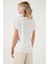 Baskılı Bisiklet Yaka Regular Fit T Shirt Kadın T Shirt 6671001 5