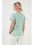 Baskılı Bisiklet Yaka Regular Fit T Shirt Kadın T Shirt 6671004 5