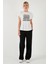 Baskılı Bisiklet Yaka Regular Fit T Shirt Kadın T Shirt 6671003 4