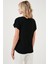 Baskılı Bisiklet Yaka Regular Fit T Shirt Kadın T Shirt 6671006 5