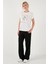 Baskılı Bisiklet Yaka Regular Fit T Shirt Kadın T Shirt 6671006 4