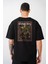 Ottoman Kilim Baskılı Oversize Kalıp Unisex T-Shirt 1
