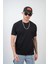 Bisiklet Yaka Pamuklu Yarım Oversize Kesim Erkek T-Shirt 1